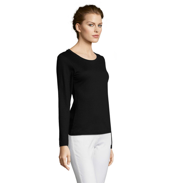 MAJESTIC női T-Shirt 150g - MélyfeketeXL
