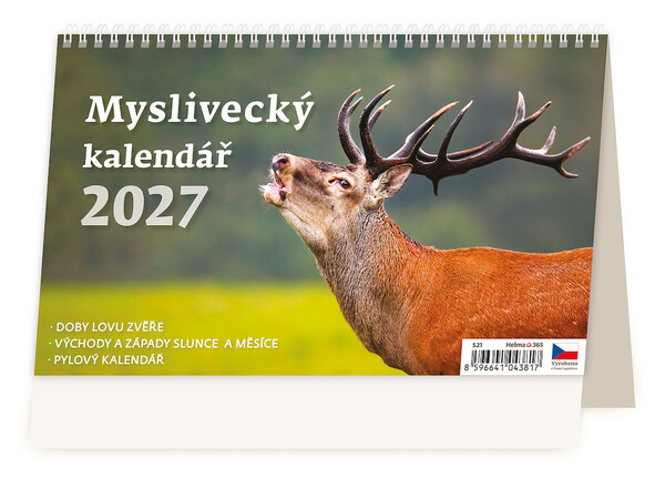 Stolní kalendář Myslivecký 2027