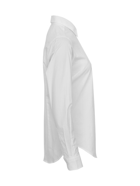 Cottover Gots Poplin lady shirt white 34