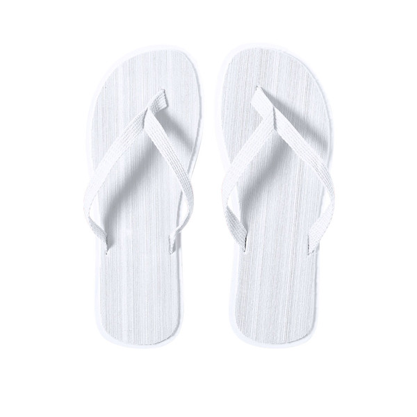 Flip Flops Caimán - White / MUJ