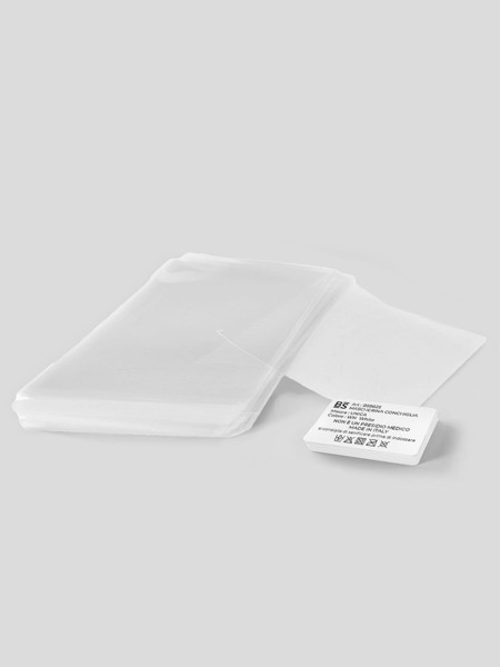 Mascherina conchiglia pronto stampa - White