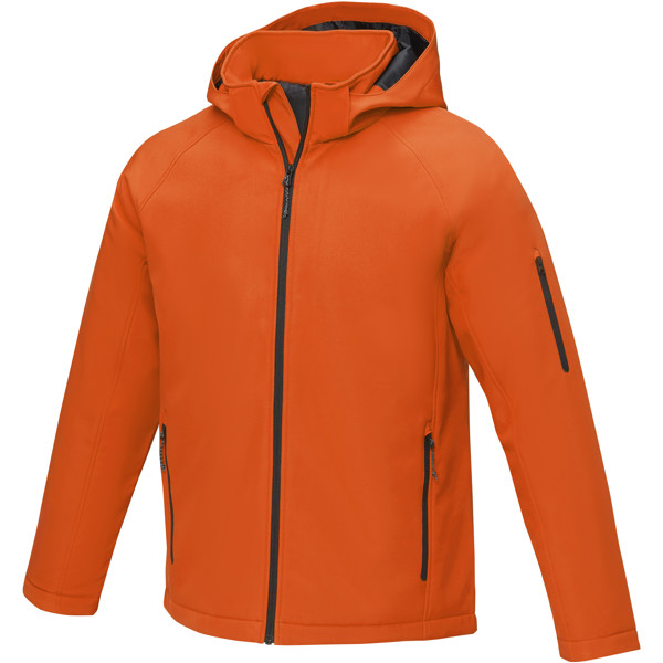 Giacca softshell imbottita da uomo Notus - Arancione / S