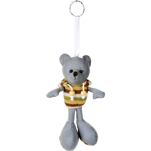 Teddy reflective keyring