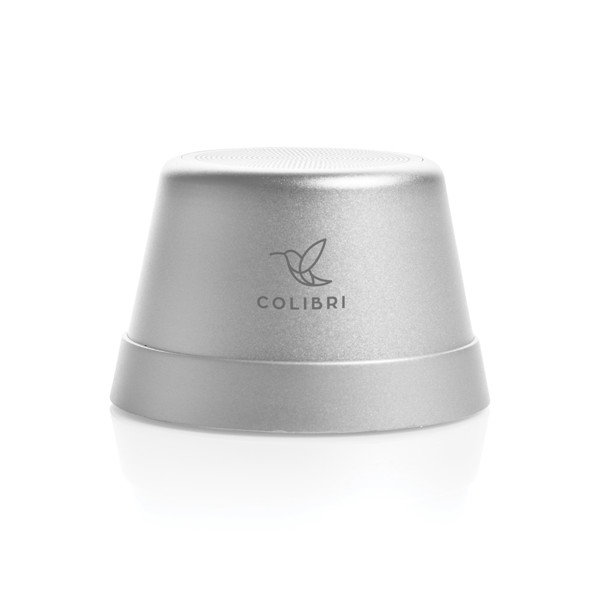 Nivio RCS recycled aluminum magnetic 5W Speaker - Silver