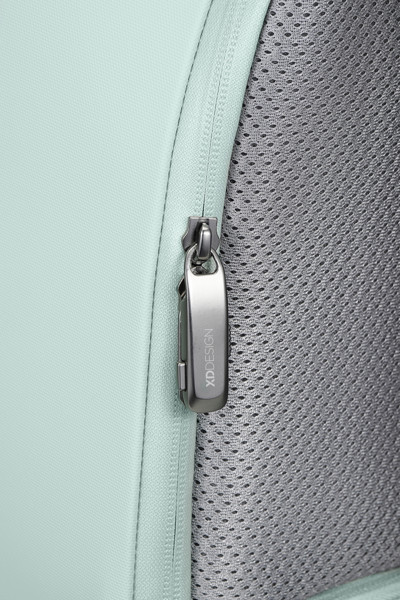 Xd Design Bobby Edge backpack, anti-theft,rPET - Green / Grey