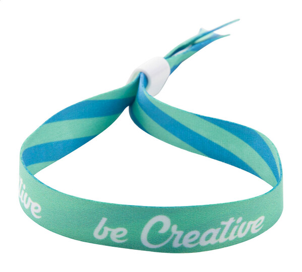 Bracelet festival personnalisable SuboWrist - Blanc