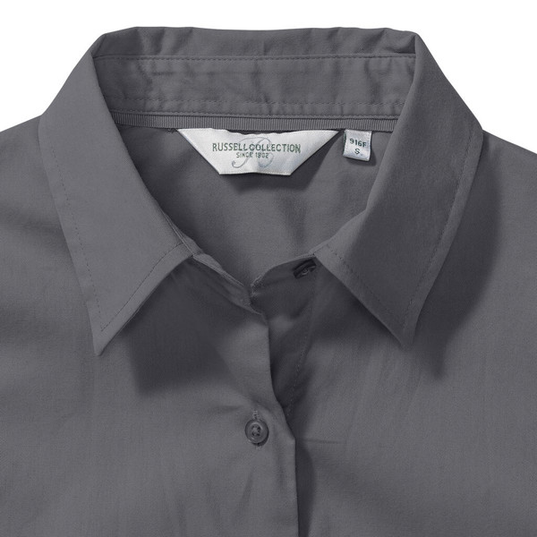 Ladies’ Long Sleeve Classic Twill Shirt - White / 2XL (44)