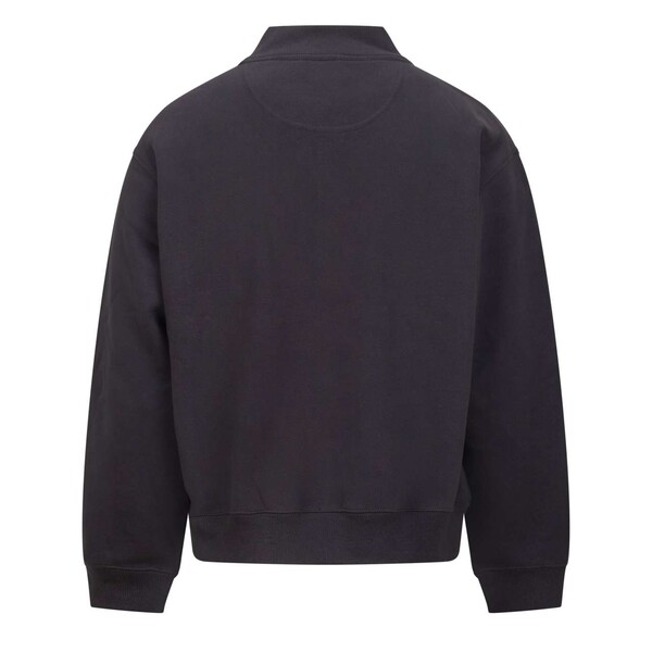 Signature Heavyweight Bomber Sweat - Deep Black / S
