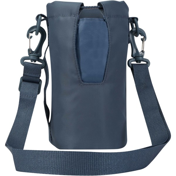 Sac porte-bouteille Trip Aware™ de 2 L en matériaux recyclés - Bleu hale