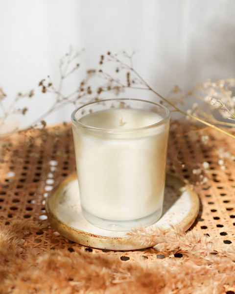 Soybean wax candle 170g - Lemongrass & Ginger - VERA YOUNG