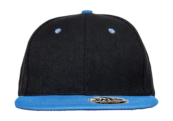 Bronx Original Flat Pzak Dual Cap - White / Black / ONE SIZE