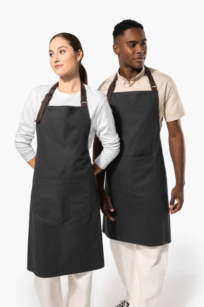 Vintage Cotton Apron - Vintage Charcoal