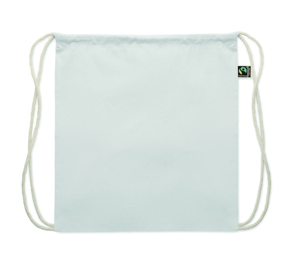 Drawstring bag Fairtrade 180gr Osole Draw Colour - White
