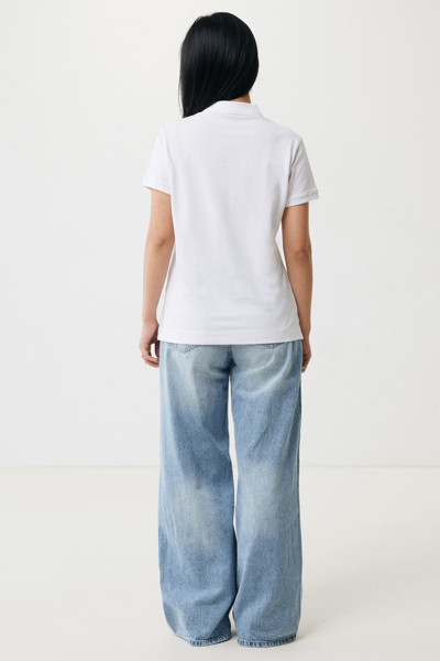Dámske polo tričko Iqoniq Yosemite z recykl. bavlny - Recycled White / XXL
