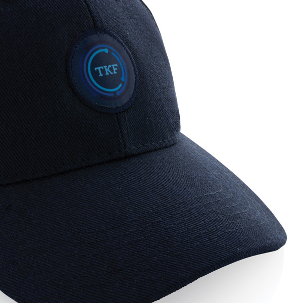 Impact 6 Panel Kappe aus 280gr rCotton mit AWARE™ Tracer - Navy Blau