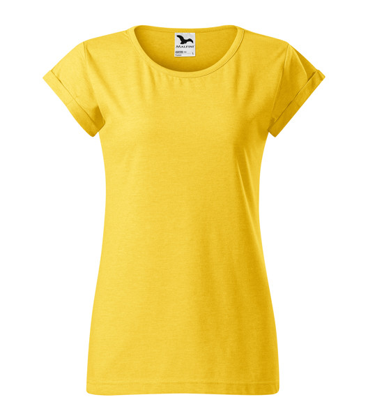 T-Shirt Women’S Malfini® Fusion - Yellow Melange / S