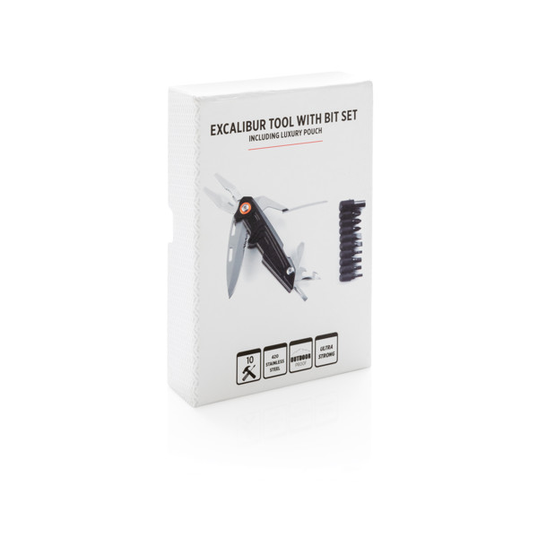 Excalibur tool with bit set