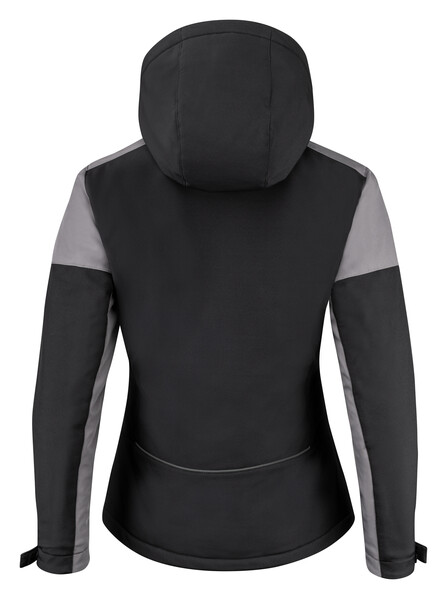 Prime Padded Softshell Lady Black/Anthra 3XL