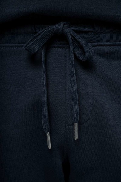 Men's Eco-Friendly French Terry Bermuda Shorts - Black / 2XL