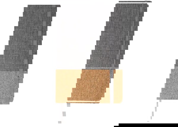 Notebook R-PET &amp; cork A5 - Grey