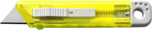 Cutter en plastique translucide Griffin - Yellow