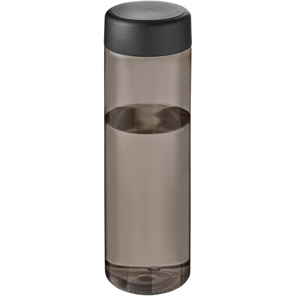 H2O Active® Eco Vibe 850 ml screw cap water bottle - Charcoal / Black
