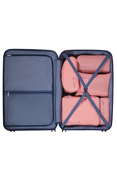 American Tourister - Ta Packing Organizers 5Pcs - Pink/Mauve