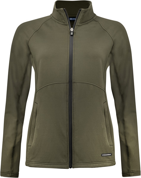 Ladies' Fleece Jacket Cutter & Buck | Adapt Jacket Women - Ivy Green / XL