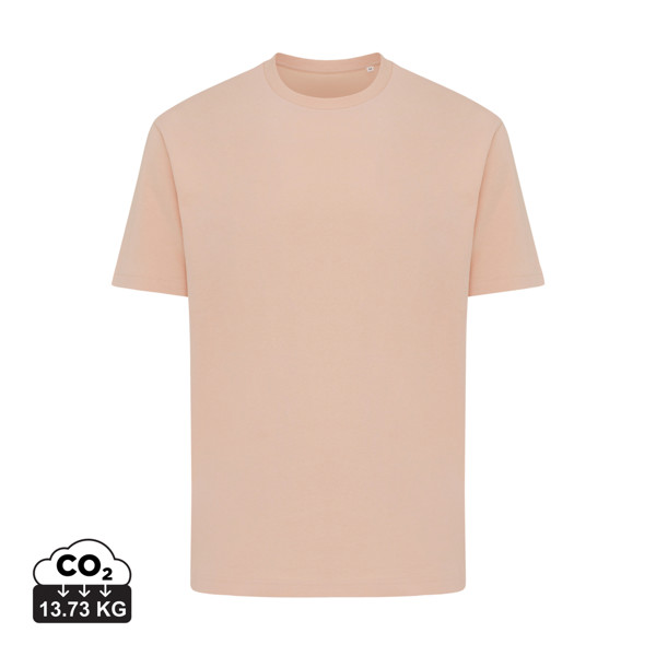 Iqoniq Teide majica s kratkimi rokavi, recikliran, organski bombaž, 180 g/m² - Popolna breskev / XL