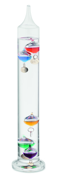 Gali thermometer glass, 28cm height