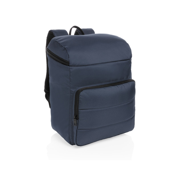 Sac à dos isotherme Impact en rPET AWARE™ - Bleu Marine