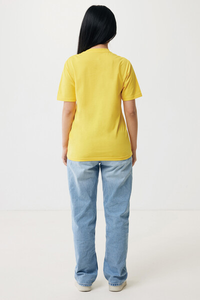 T-shirt léger en coton recyclé Iqoniq Sierra - Jaune / XS