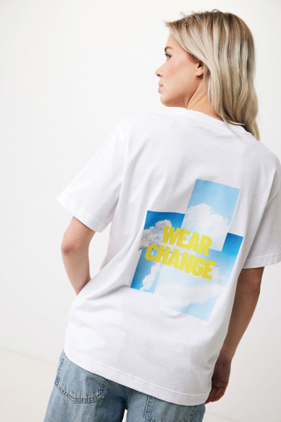 Tričko Iqoniq Kakadu relaxed fit z recykl. bavlny - Ivory White / XS