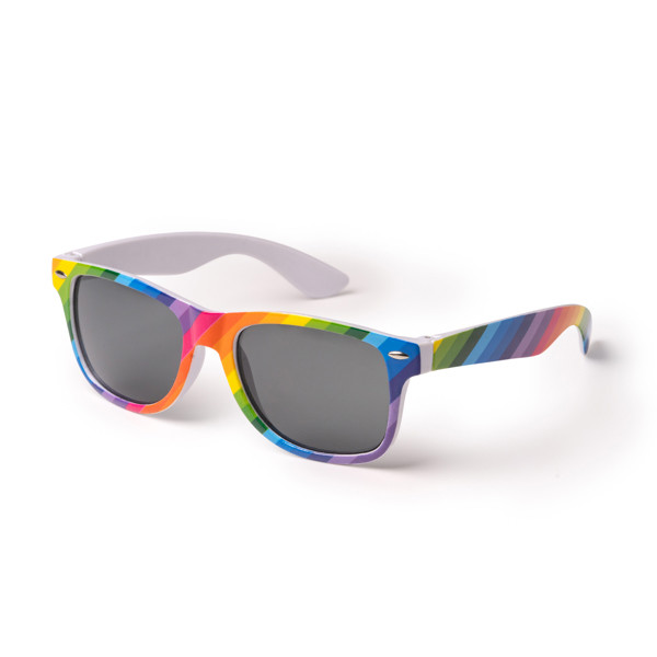 Promotional sunglasses UV400 protection multicolor frame