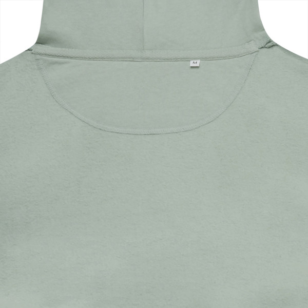 Mikina s kapucí Iqoniq Jasper z recykl. bavlny - Iceberg Green / XXL