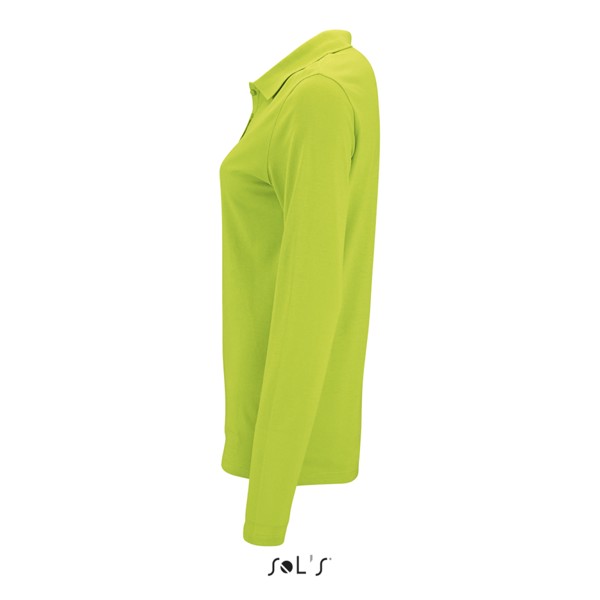 Sol's Perfect Lsl Women - Μακρυμάνικο πουκάμισο πόλο Piqué - Apple Green / M