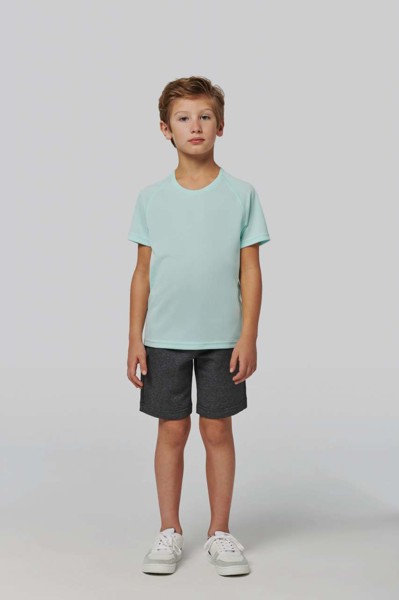 Kid's Fleece Multisport Bermuda Shorts - Black / 8/10