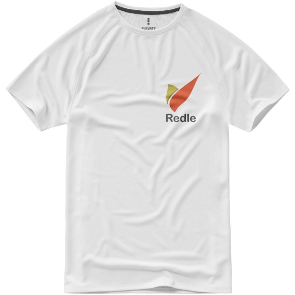 T-shirt de manga curta Niagara de homem com corte descontraí - Branco / L