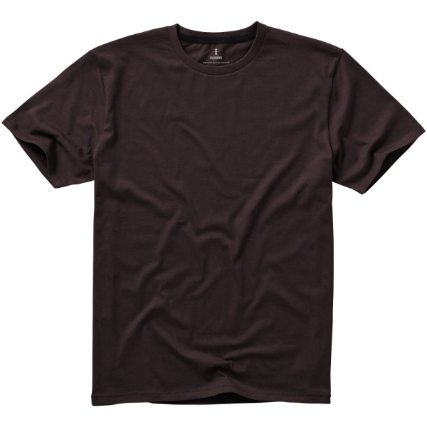 Camiseta de manga corta para hombre "Nanaimo" - Marrón chocolate / XS