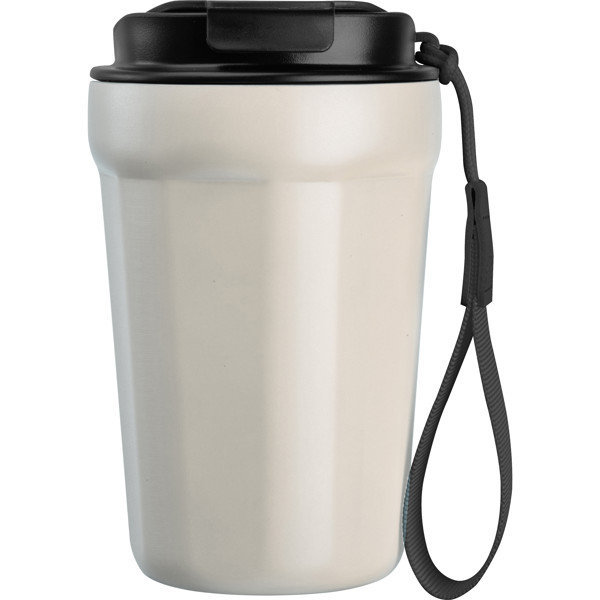 MARCELA  Cestovný hrnček z nehrdzavejúcej ocele 350 ml - Beige