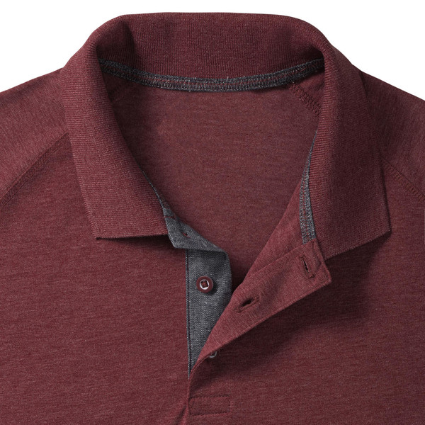 Men's Hd Raglan Polo - White / XS