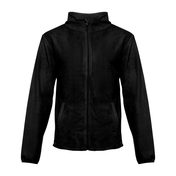 THC HELSINKI. Men's polar fleece jacket - Black / L
