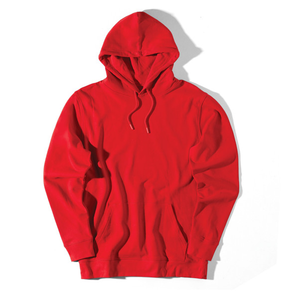 Iqoniq Jasper recycled cotton hoodie - Red / XS