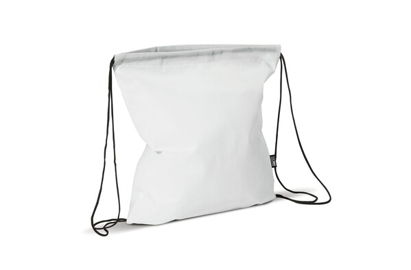 Sac cordelette non-tissé 75g/m² - Blanc