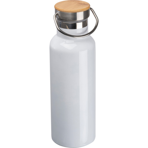 Sublimation vacuum flask made of stainless steel, 500ml MONIKA - White