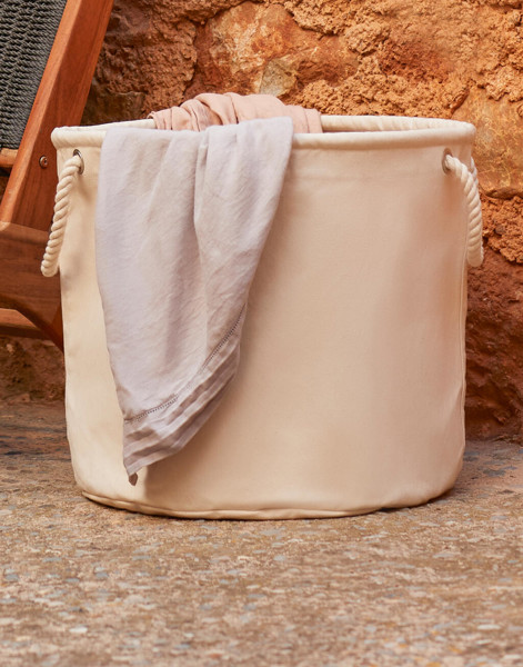 Heavy Canvas Storage Trug - Natural / L