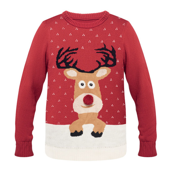 Christmas sweater L/XL Shimas - Red