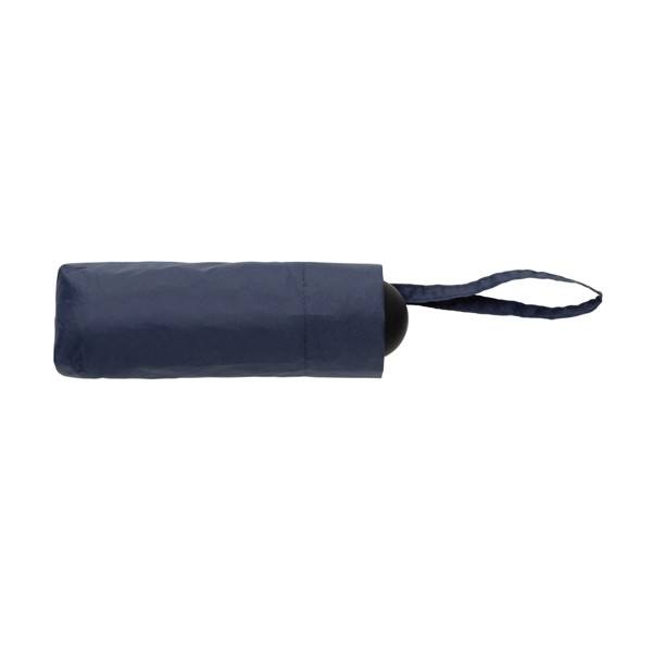 Mini-parapluie de 19,5 pouces en rPET 190T Pongee Aware™ - Bleu Marine