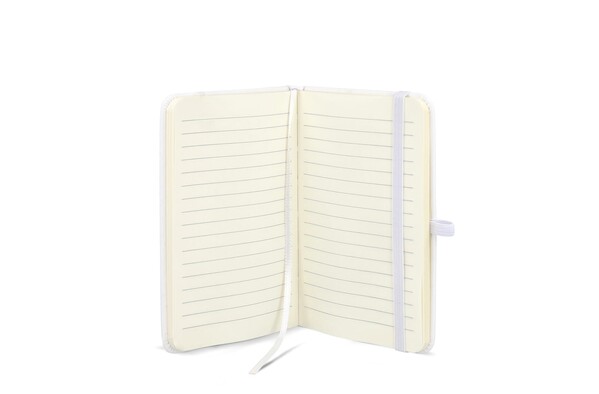 PU-notesbog Sora A6 - Hvid