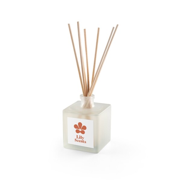 YEUN. Diffuser sticks in glass bottle - White